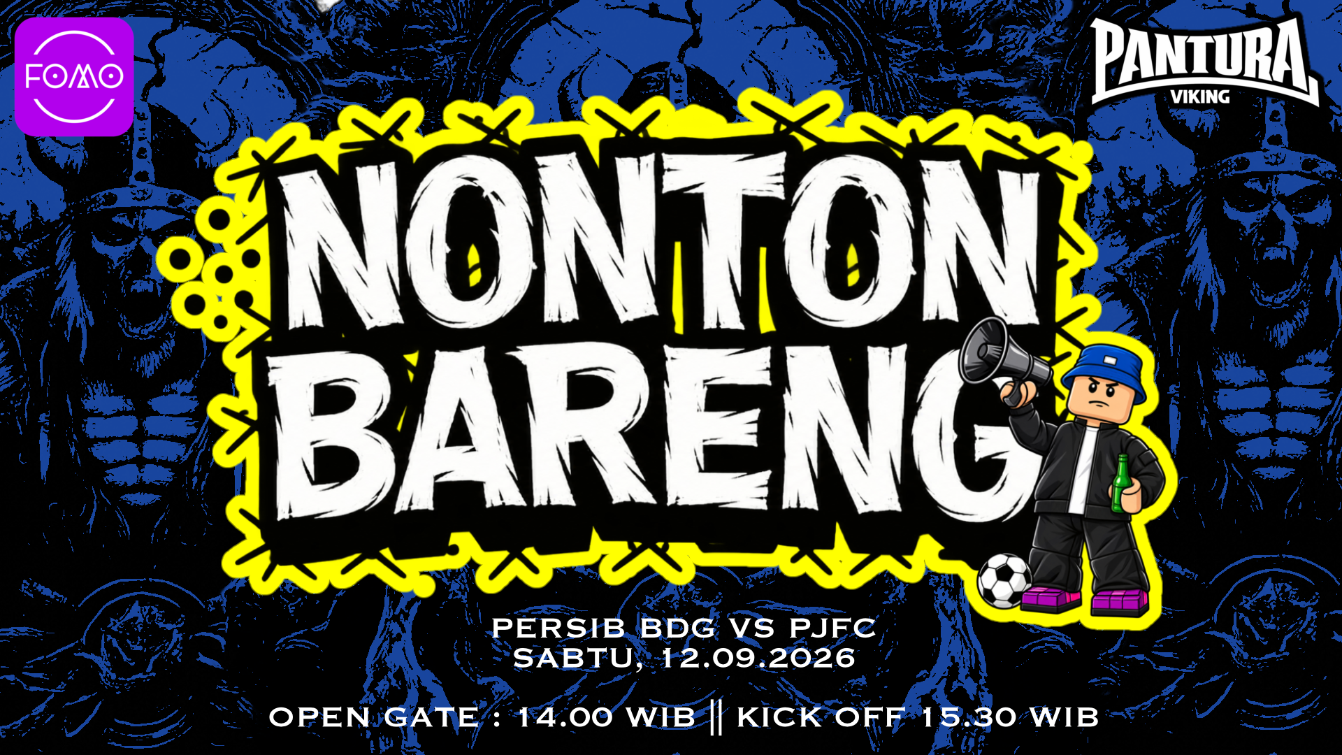 Nobar Viking Pantura Persija vs Persib