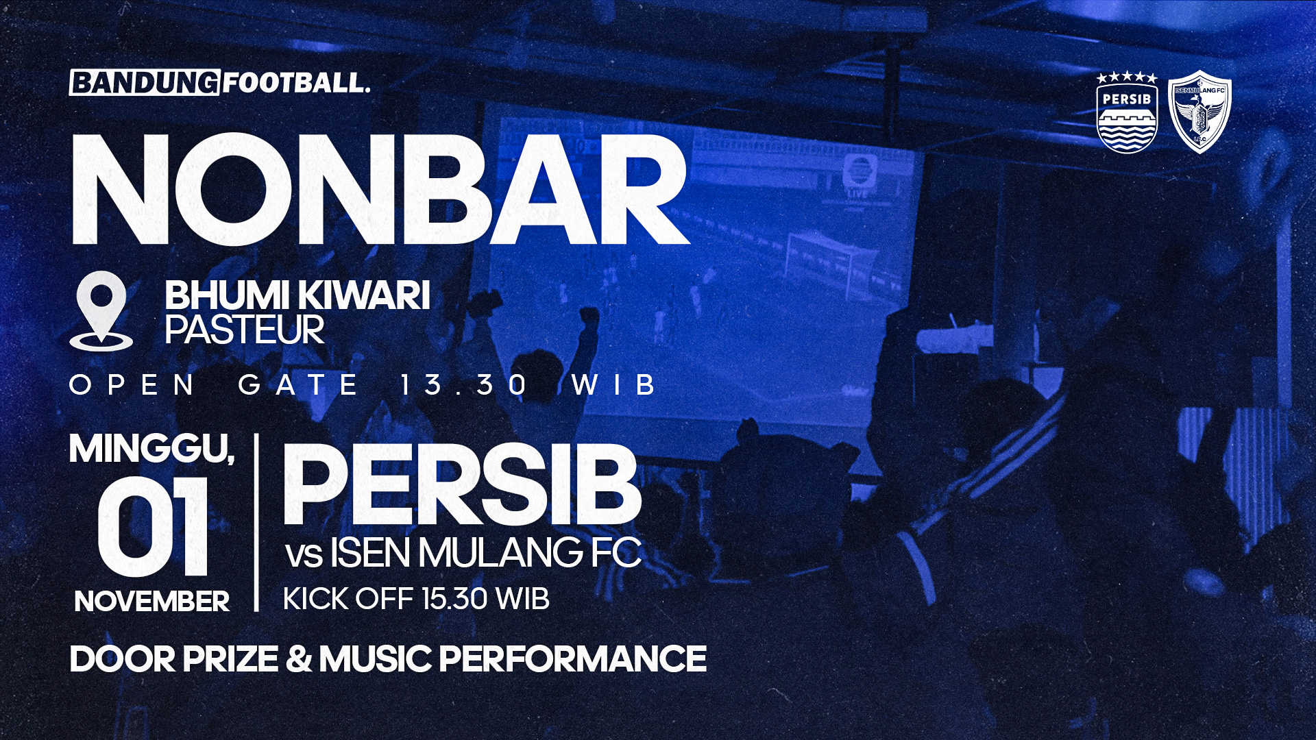 Nonbar Persib vs Isen Mulang