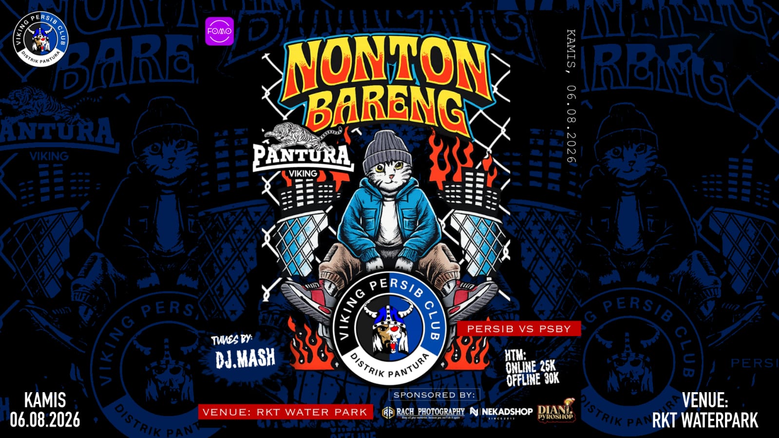 Nobar Viking Pantura Persib vs Persebaya