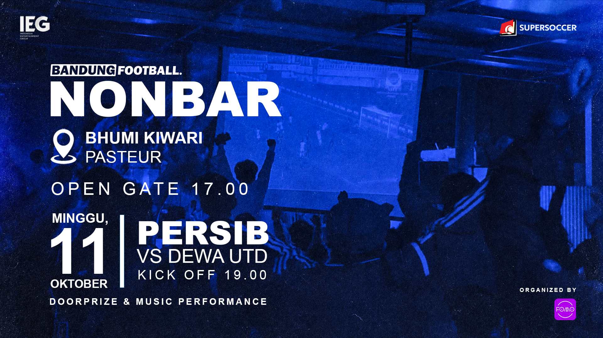 Nonbar Persib vs Dewa United